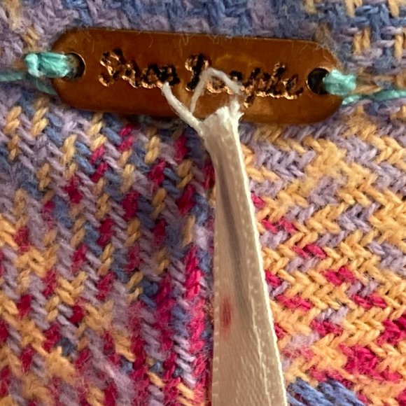 Free People Redwood Flannel Size Small Pink Plaid Babydoll Mini Dress M - Picture 14 of 14